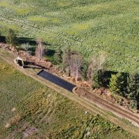 Kersley Dale Landing Temporary Road Access Construction